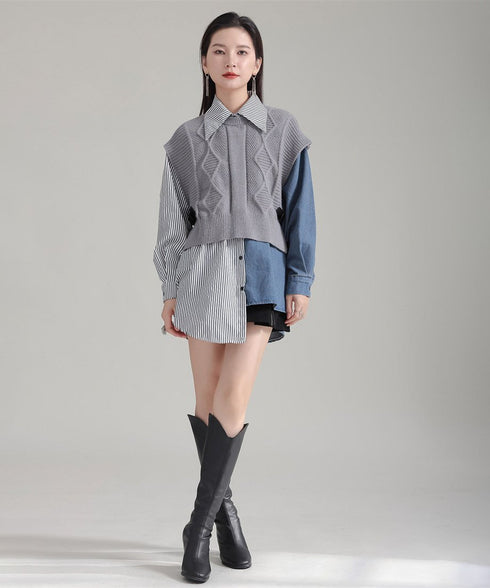 Majuels 背心 x 襯衫
